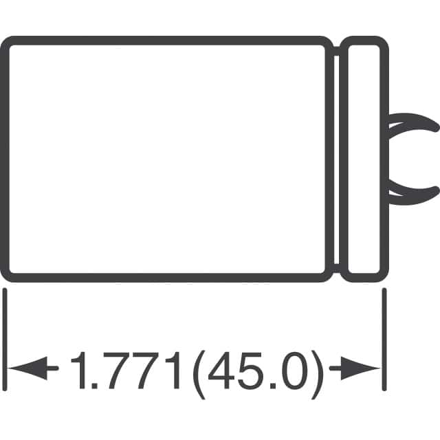 380LX392M080J452 Cornell Dubilier Electronics (CDE)  Aluminium-Elektrolytkondensatoren
